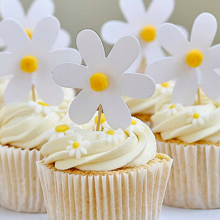 Ditsy Daisy Cupcake Toppers