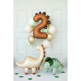Dinosaur Number Balloon