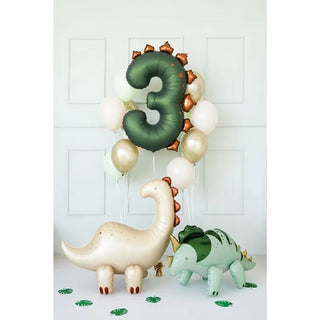 Dinosaur Number Balloon