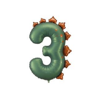 Dinosaur Number Balloon