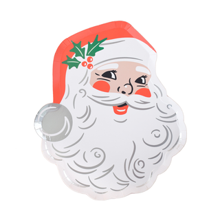 Vintage Santa Plates