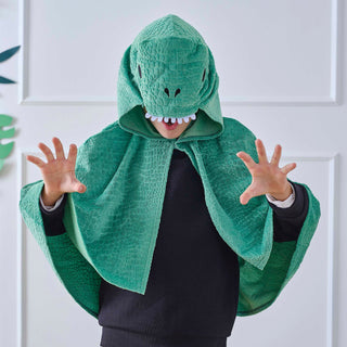 Green Dinosaur Costume Cape