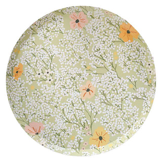 Floral Baby Shower Plates