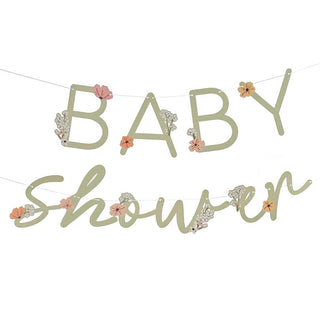Floral Baby Shower Garland