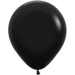 46cm Latex Balloon - Black