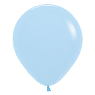 46cm Latex Balloon - Pastel Blue
