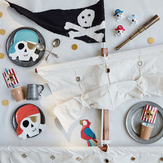 Pirate Cup & Straw Set