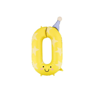 Party Hat Number Balloon