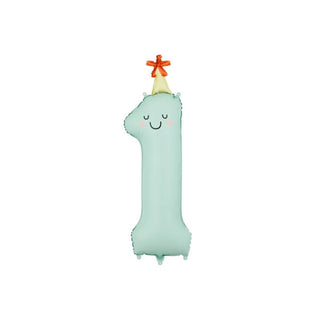 Party Hat Number Balloon