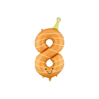 Party Hat Number Balloon