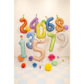 Party Hat Number Balloon