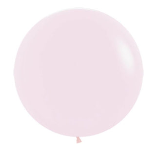 60cm Latex Balloon - Pastel Pink