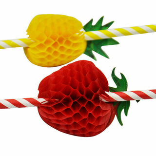 Honeycomb Fruit Paper Straws