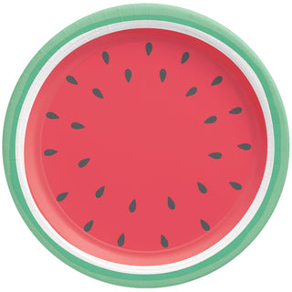 Watermelon Dinner Plates