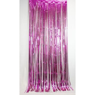 Foil Curtain - Metallic Hot Pink