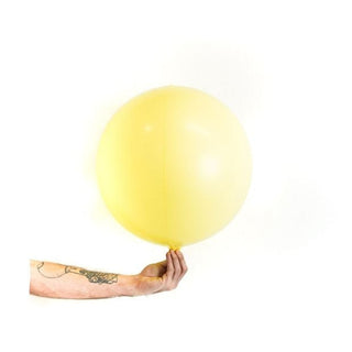 Pastel Yellow 35cm Loon Ball