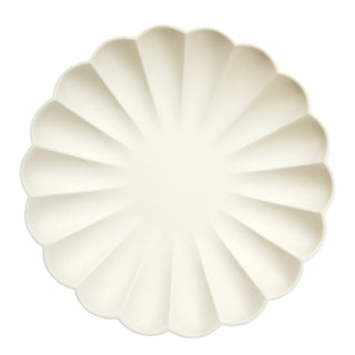 Simply Eco Large Plates - Cream