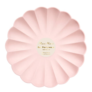 Simply Eco Large Plates - Pale Pink