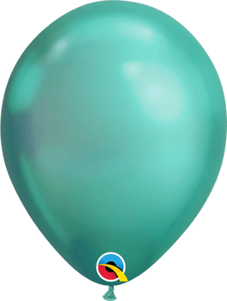 7" Latex Balloon - Chrome Green