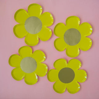 Yellow Daisy Side Plates