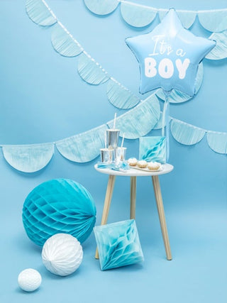 It's a Boy Star Foil Balloon