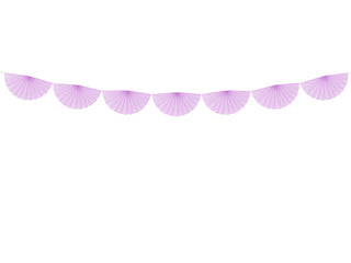 Lavender Tissue Garland