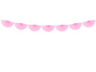 Light Pink Tissue Garland