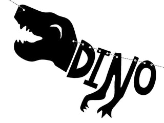 Dino Party Banner