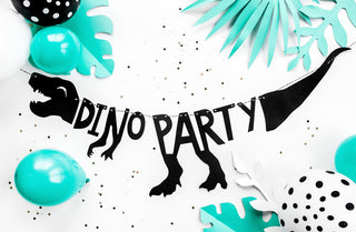 Dino Party Banner