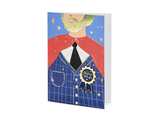 Super Dad Card with Pin