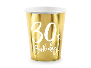 30th Birthday Cups