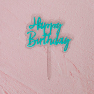 Happy Birthday Cake Topper