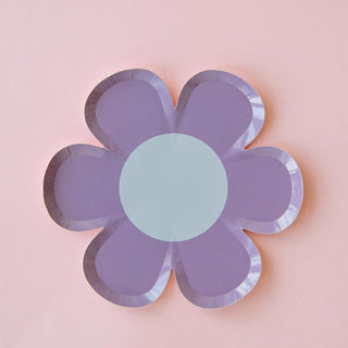 Purple Daisy Side Plates