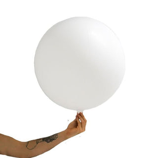 Pastel White 50cm Loon Ball