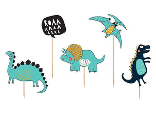 Dinosaur Party Cake Toppers