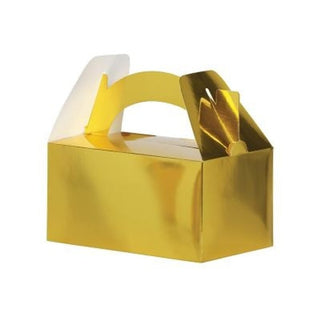 Metallic Gold Lunch Box