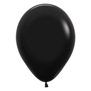 30cm Latex Balloon - Fashion Black