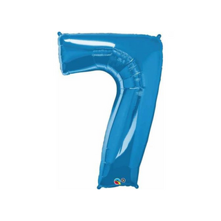 Giant Sapphire Blue Number Balloon