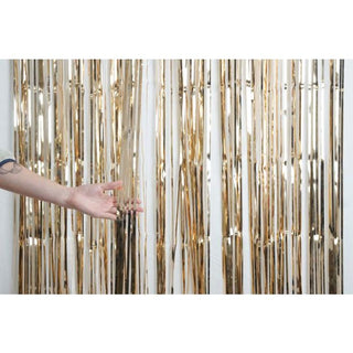Foil Curtain - Metallic True Rose Gold