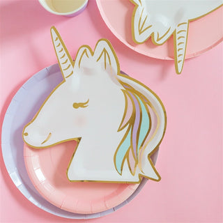 Unicorn Dessert Plates