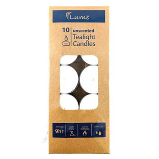 Unscented Tealight Candles (10 Pk)