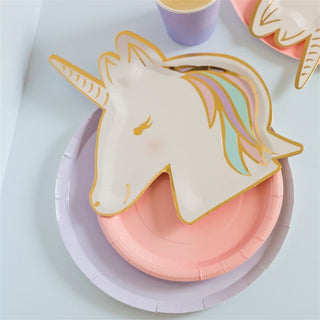 Unicorn Dessert Plates