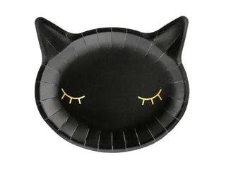 Black Cat Plates