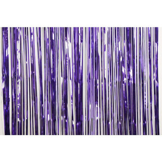 Foil Curtain - Metallic Purple