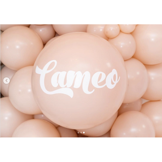 28cm Latex Balloon - Cameo