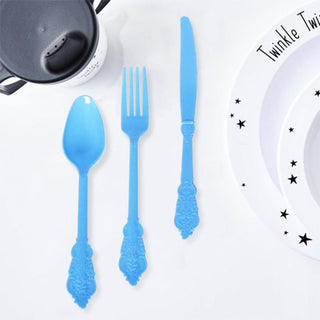 Baby Blue Cutlery Set