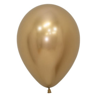 30cm Latex Balloon - Reflex Gold