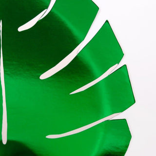 Green Palm Leaf Plate