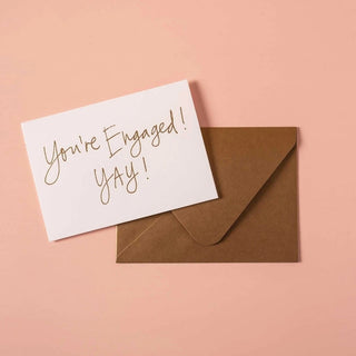 You're Engaged! YAY! Card