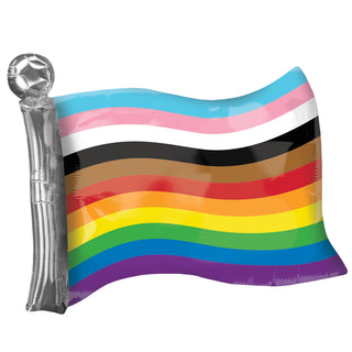 LGBTQIA+ Flag Foil Balloon